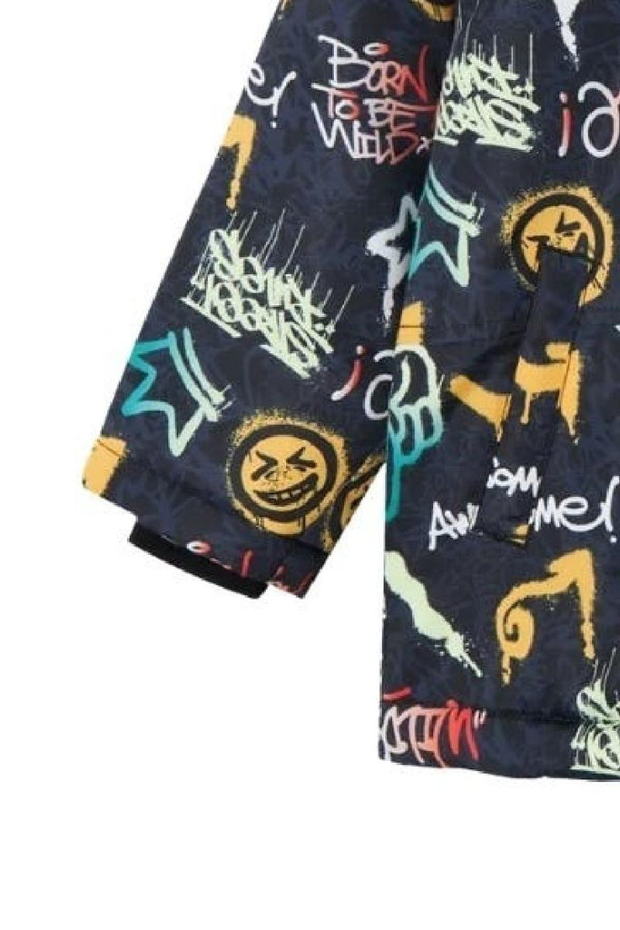 NAME.IT NMMMAX JACKET AOP