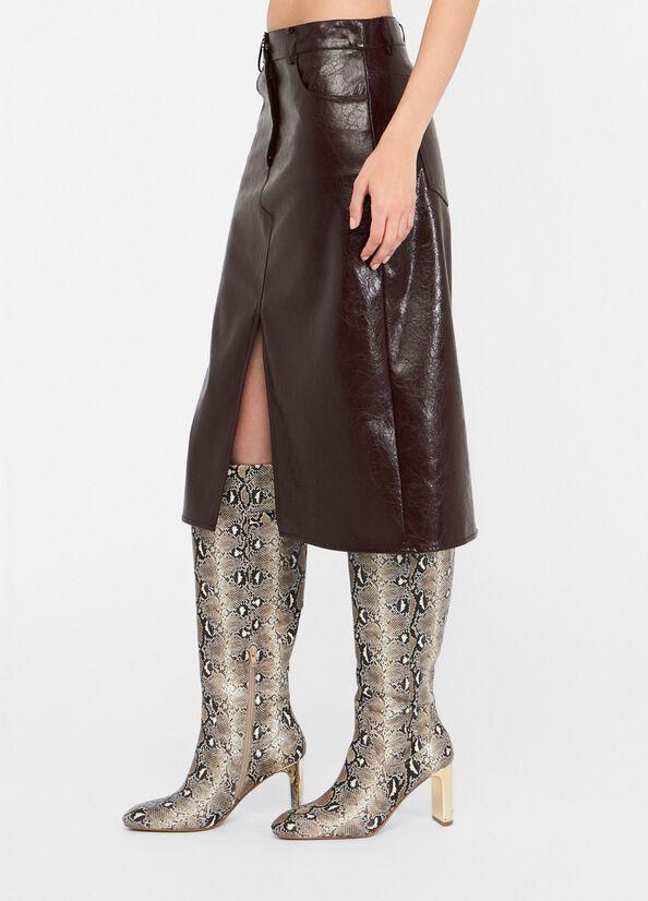 LIU JO GONNA SPALMATA LONGUETTE