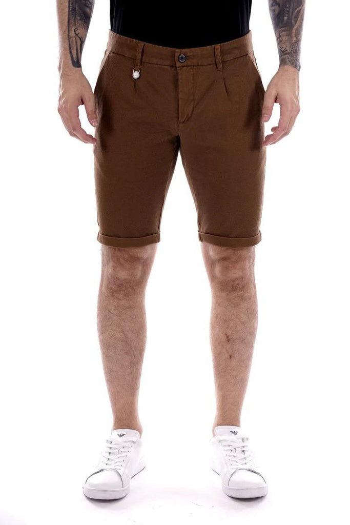 YES ZEE BERMUDA UOMO CHINOS CON ALAMARI IN VITA