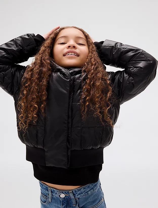 CALVIN KLEIN ARCHIVE GRID PUFFER JACKET