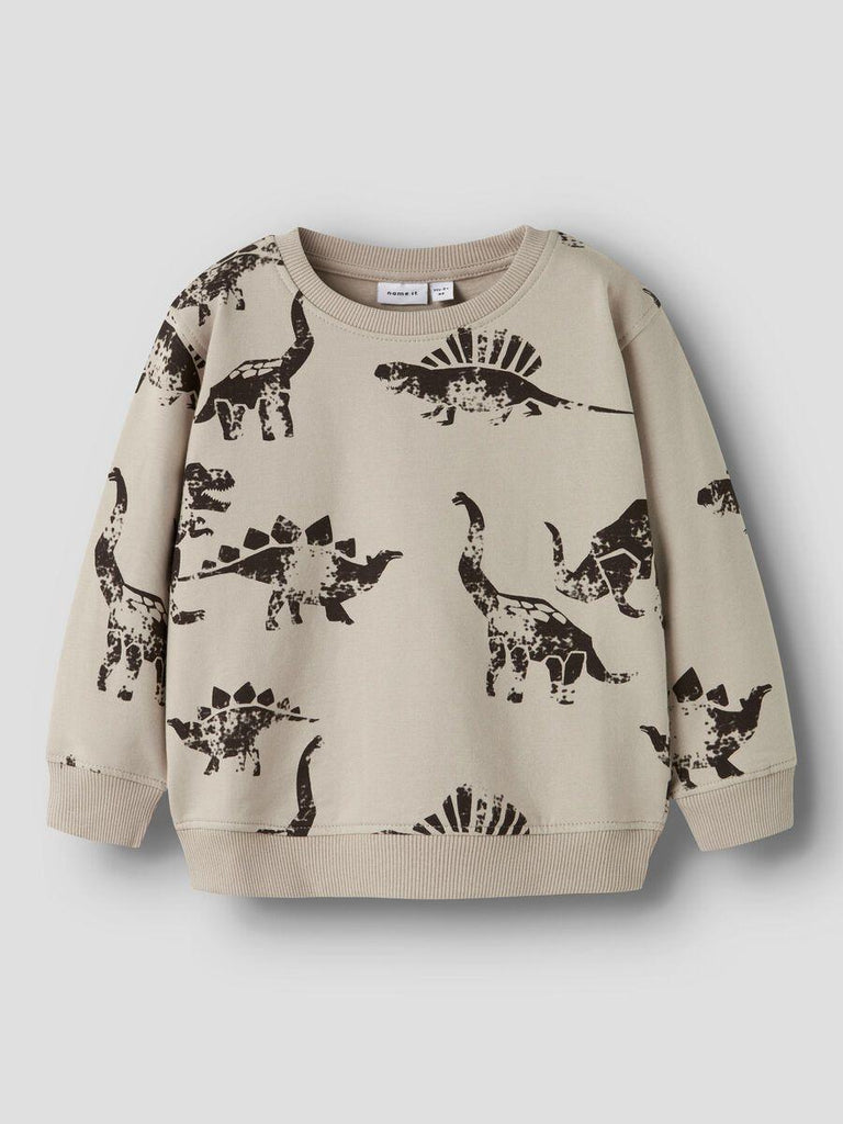 NAME.IT NMMNILAUS LS NREG SWEAT BRU