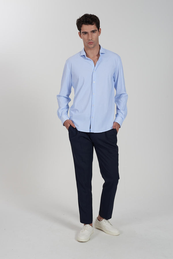 YES ZEE CAMICIA UOMO COLLO ALLA FRANCESE M/L