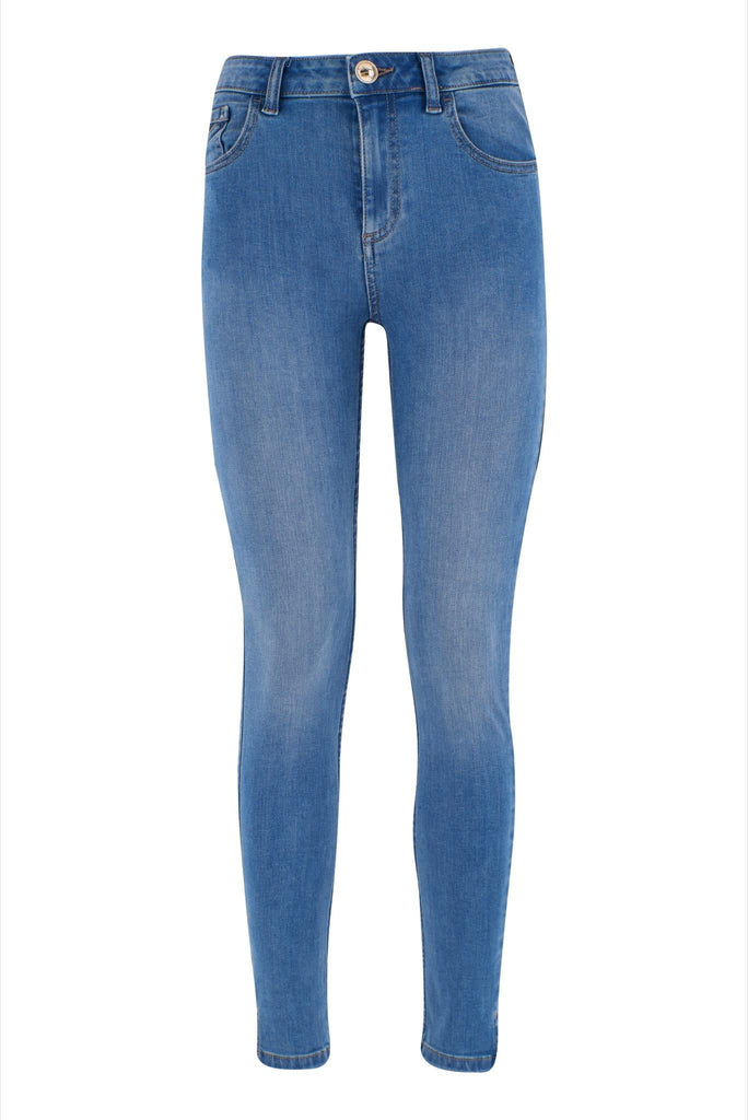 YES ZEE JEANS DONNA TIPO 5 TASCHE PUSH UP