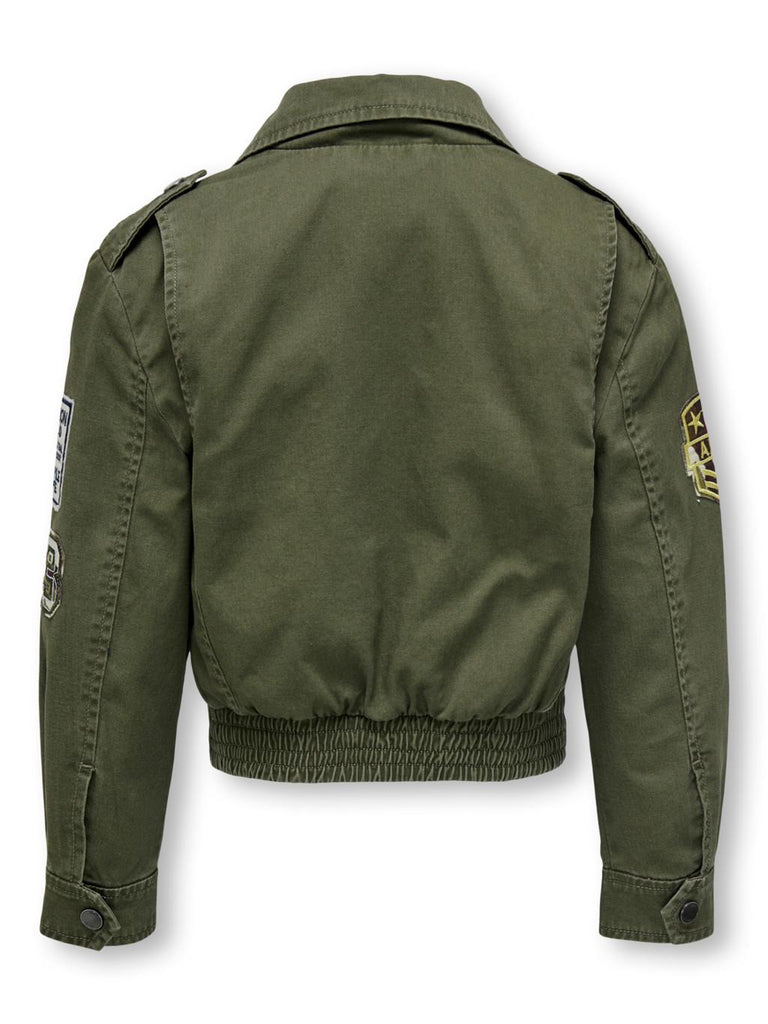 ONLY KIDS KOGSTINE SHORT BADGES JACKET OTW