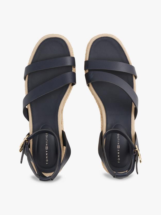 TOMMY HILFIGER ANKLE STRAP LEATHER