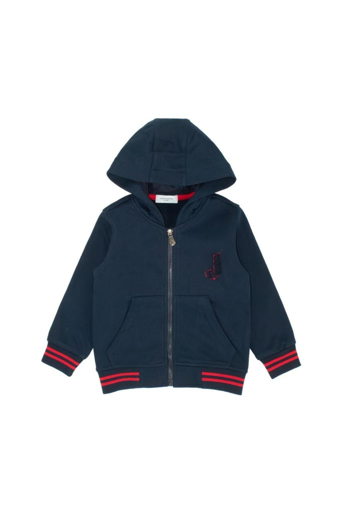 JECKERSON FELPA ZIP C/CAPPUCCIO BABY