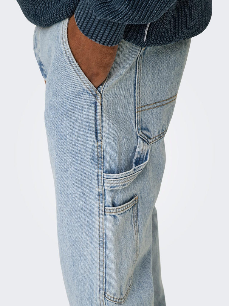 ONLY&SONS ONSEDGE STRAIGHT CAR LB 1087TAI DNM NOOS