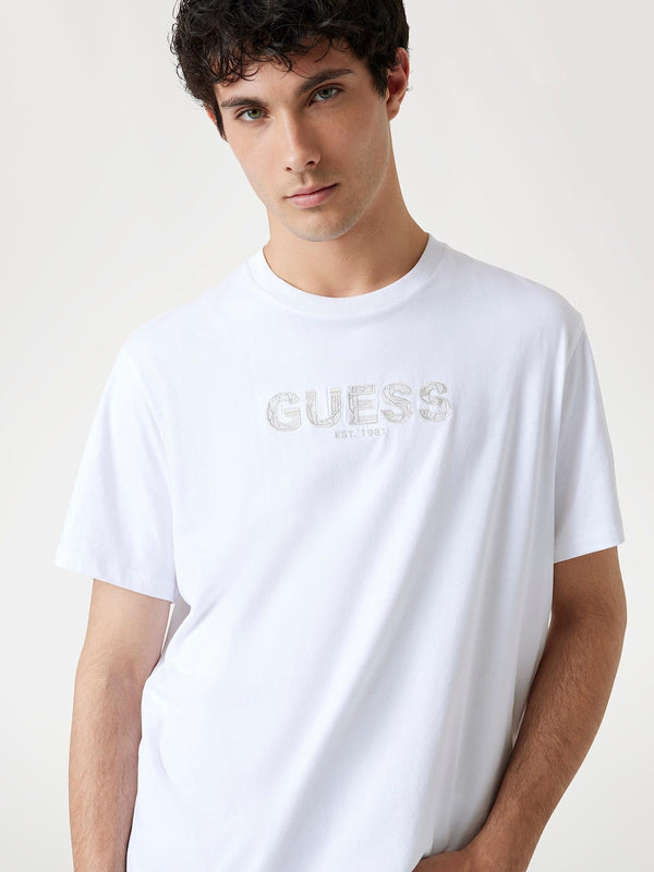 GUESS SS BSC GUESS EMBROIDERY LOGO