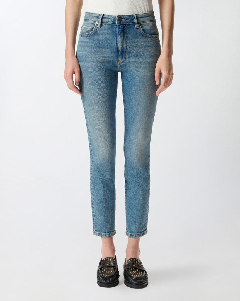 PINKO SABRINA SKINNY STRETCH BLUE DE