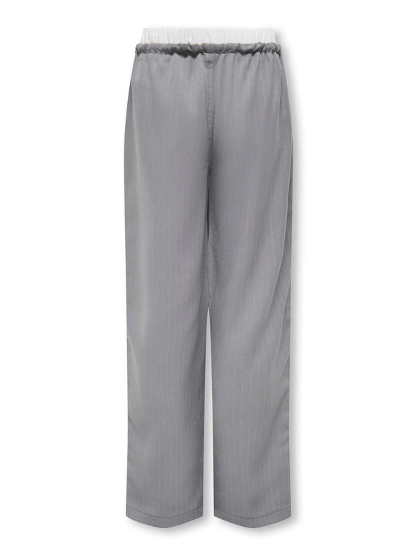 ONLY KIDS KOGMILEY LIFE PINSTR. BOXER STR PANT PNT