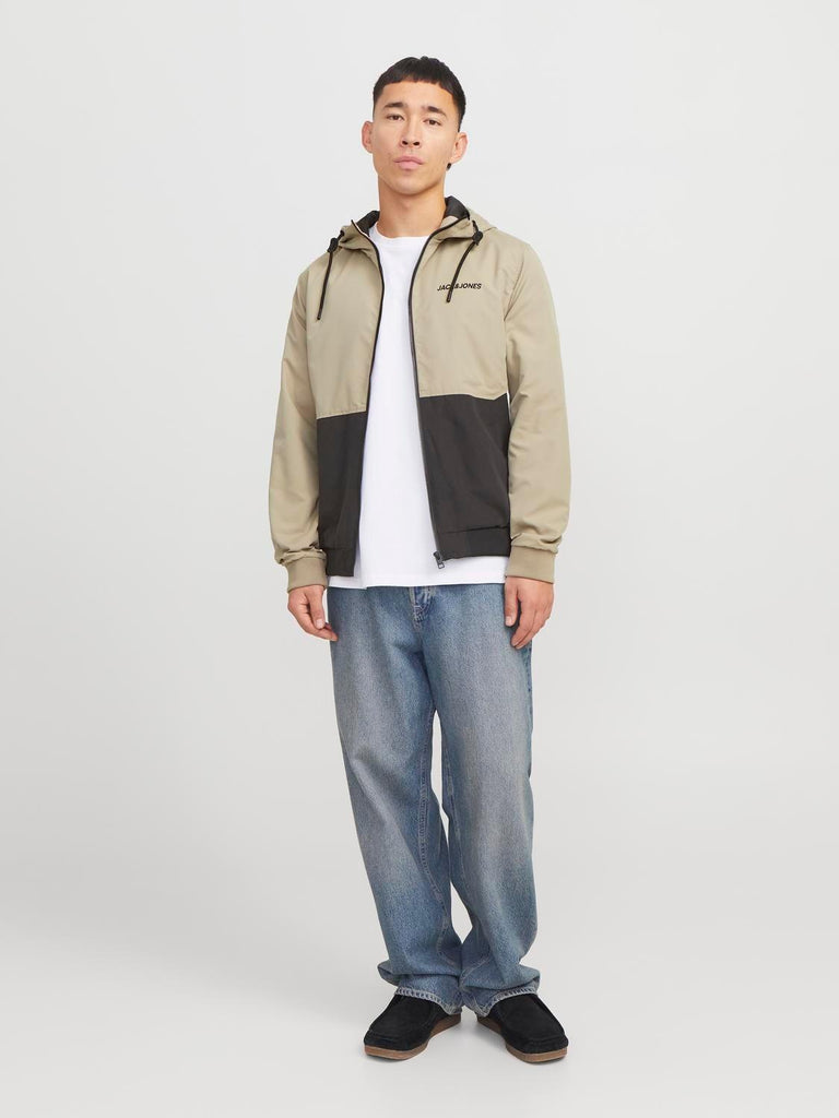 JACK AND JONES JJERUSH HOOD BOMBER NOOS