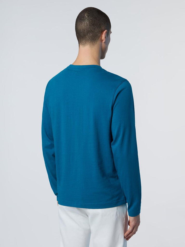 NORTH SAILS T SHIRT LONG SLEEVE W/GRAPHIC