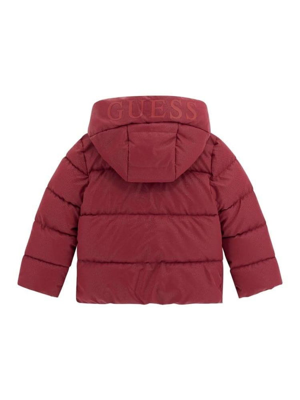 GUESS HOODED LS PADDED PUFFER W/ZIP