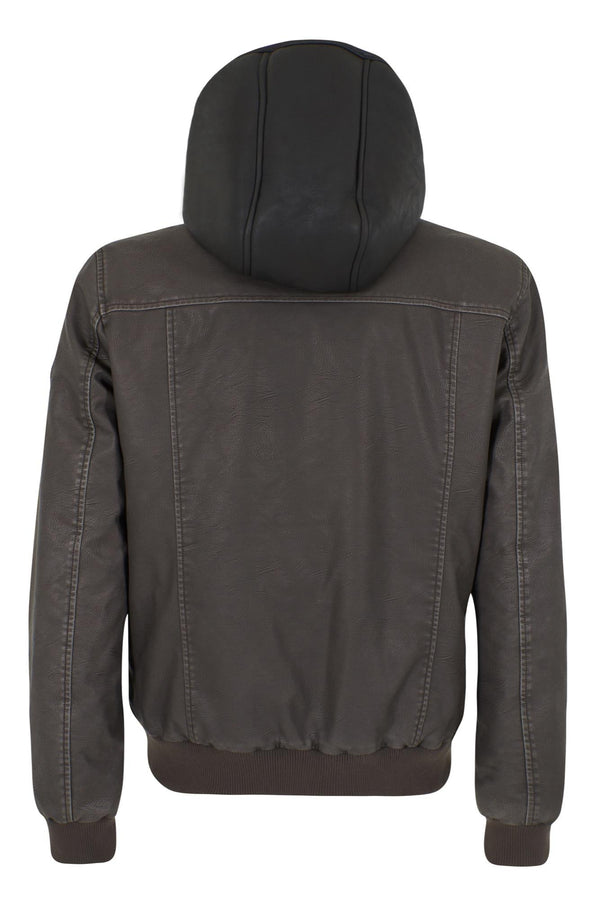 YES ZEE GIUBBINO UOMO TIPO BOMBER CON FINTO GILET
