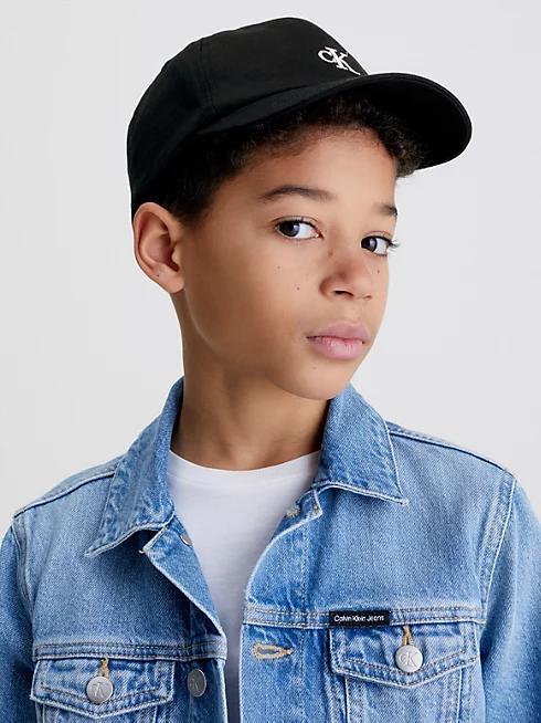 CALVIN KLEIN JEANS MONOGRAM BASEBALL CAP