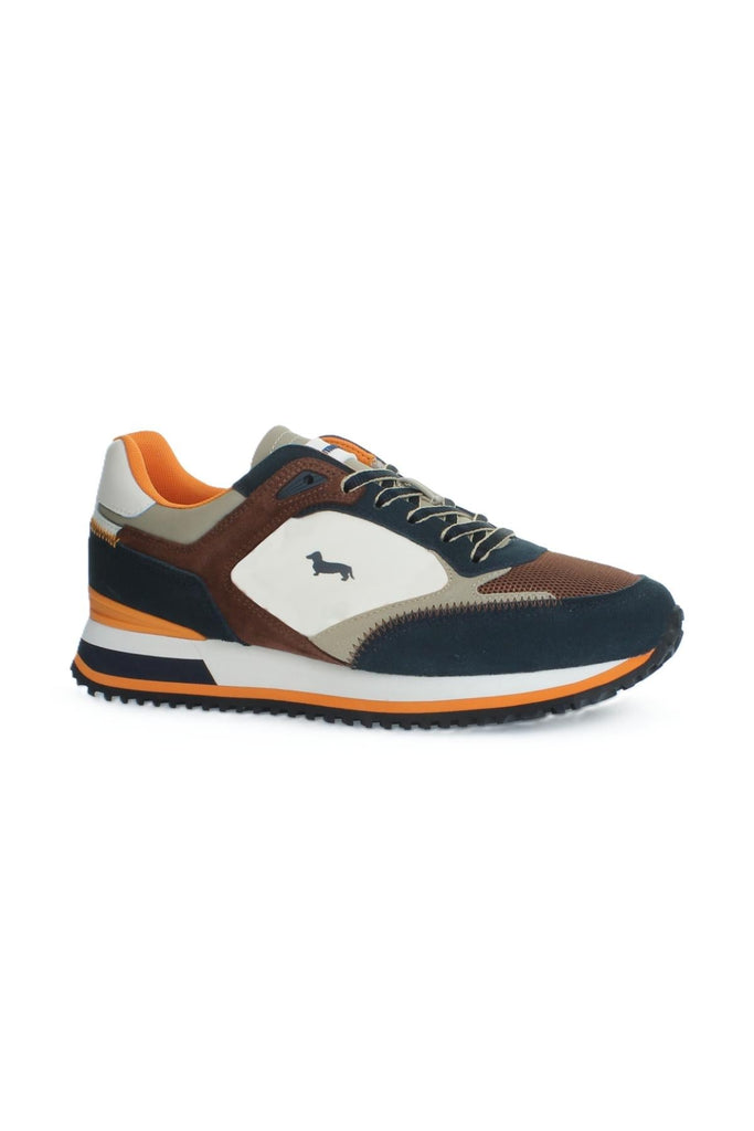 HARMONT & BLAINE SCARPA UOMO CAMOSCIO - TEX FABRIC