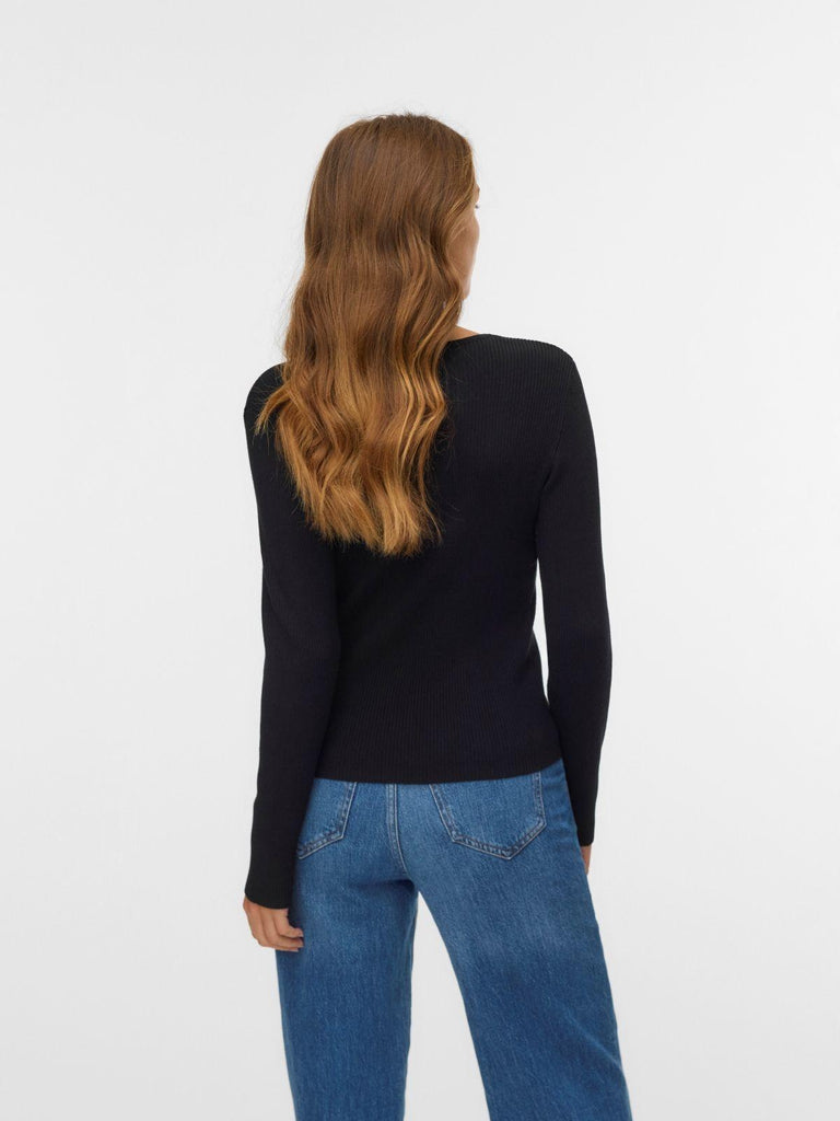 VERO MODA VMWILLOW LS U-NECK PULLOVER BOO