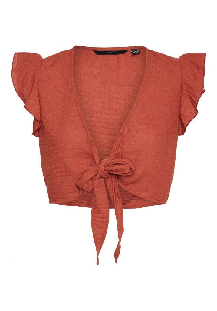 VERO MODA VMCHRIS SL CROPPED TOP WVN GA SPE