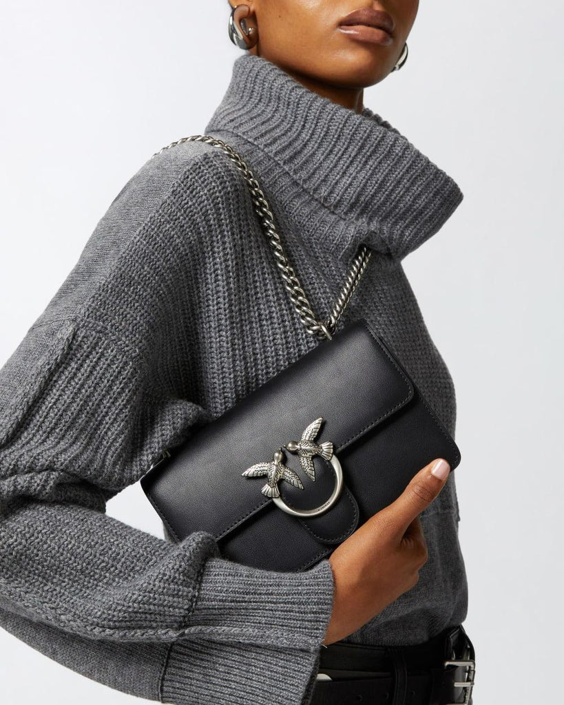 PINKO LOVE ONE MINI DC  VITELLO SETA