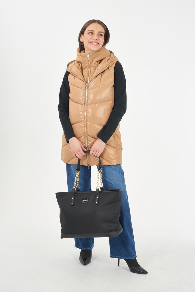 YES ZEE BORSA SHOPPER IN TESSUTO TECNICO