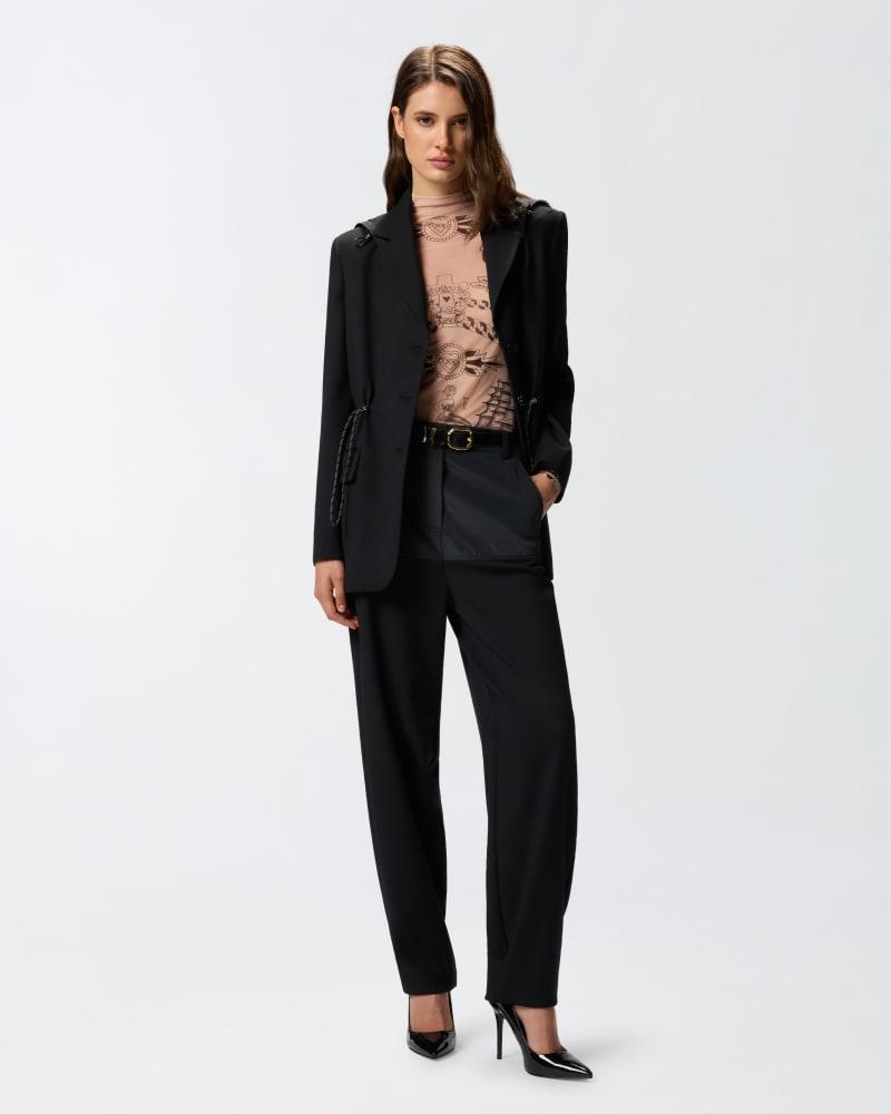 PINKO ARTEMISIA GIACCA FLANELLA DIAG