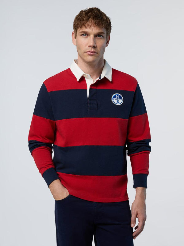 NORTH SAILS POLO LONG SLEEVE W/LOGO