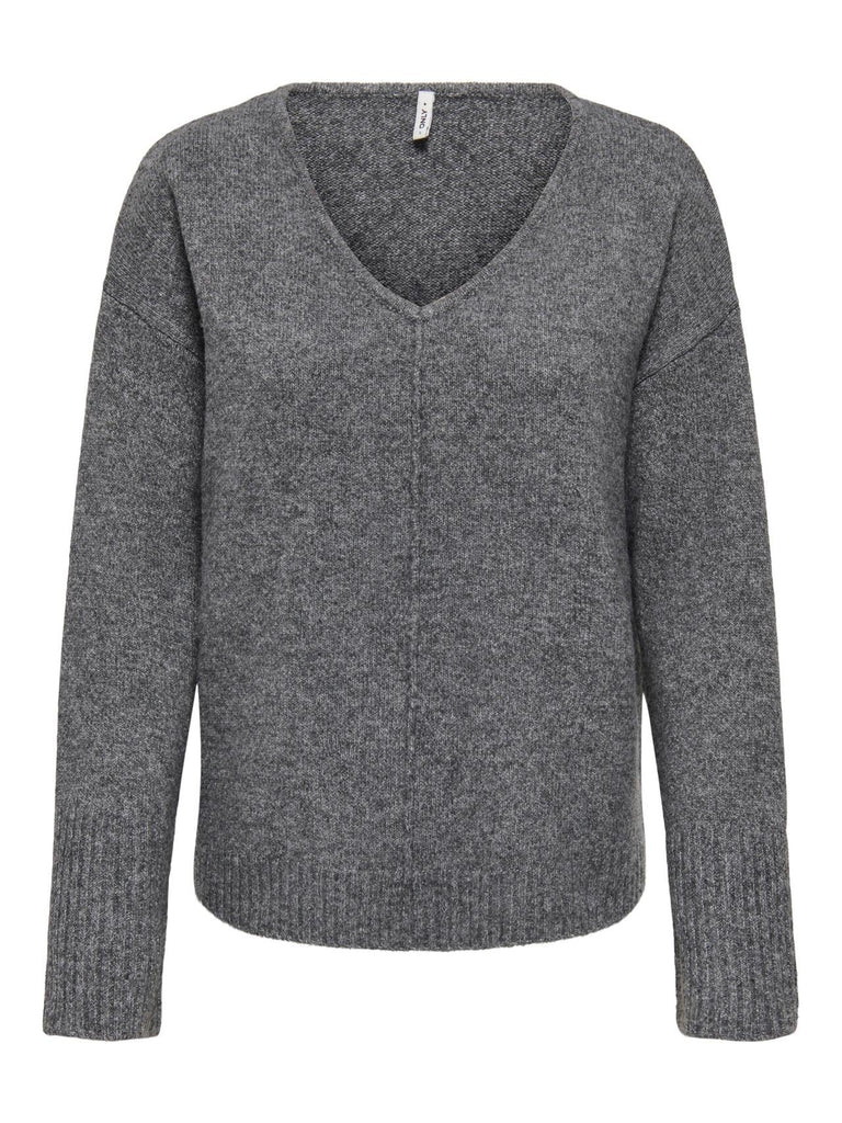 ONLY ONLWHITNEY LIFE LS V-NECK KNT