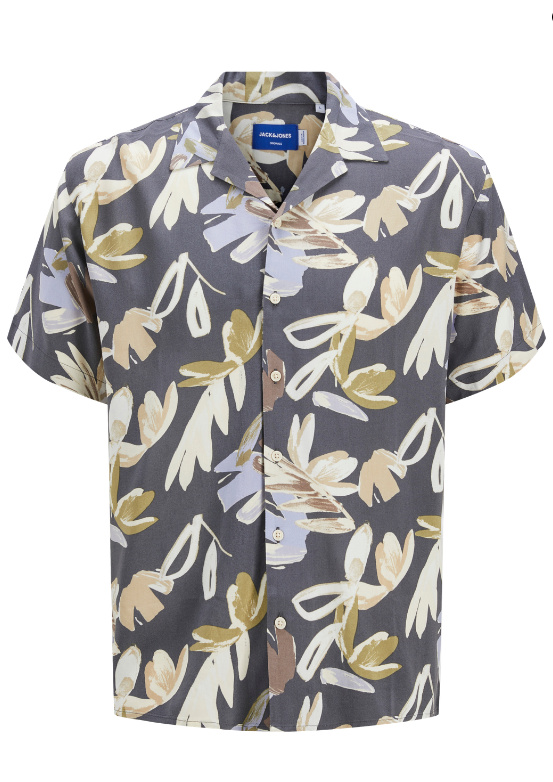 JACK AND JONES JORLUKE VARENNA AOP SHIRT SS