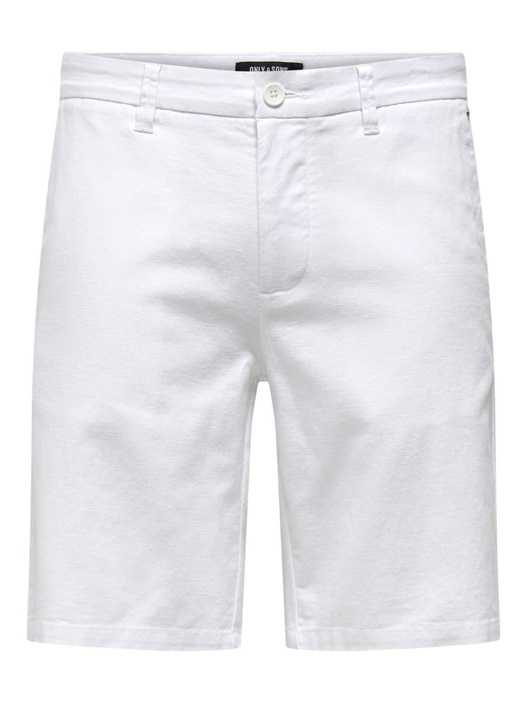 ONLY&SONS ONSMARK 0011 COTTON LINEN SHORTS NOOS