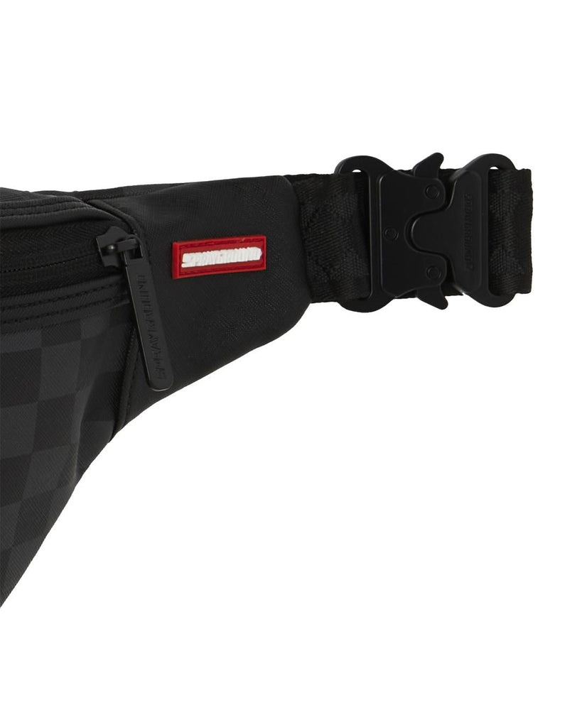 SPRAYGROUND PINK AND BLACK TEAR SIP SAVVY CROSSBODY