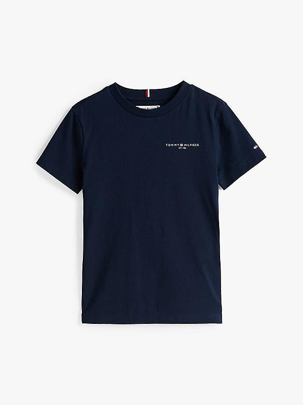TOMMY HILFIGER U MINI CORP LOGO TEE SS