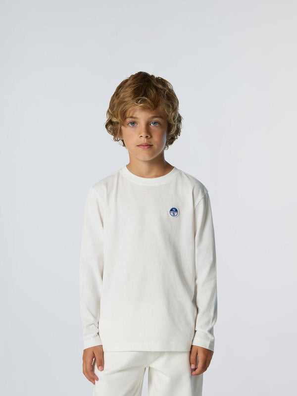 NORTH SAILS T SHIRT  LONG SLEEVE  WLOGO