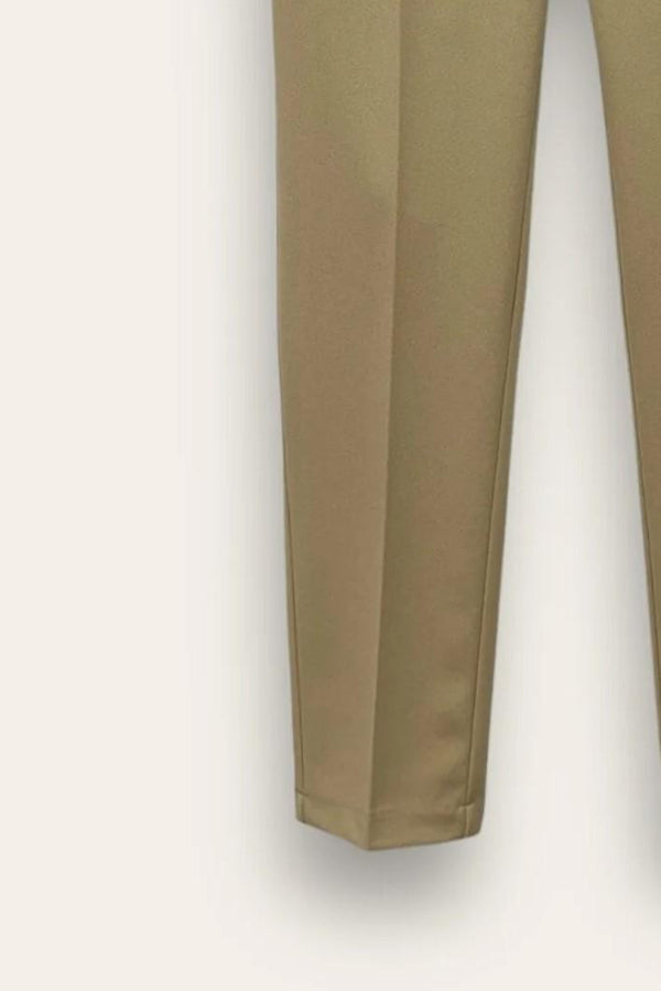 LOVEme Pantalone a sigaretta in crepe