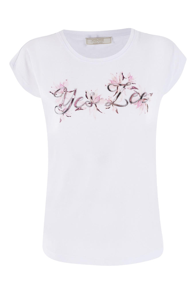 YES ZEE T-SHIRT BIMBA MORBIDA, GIROCOLLO, M/C