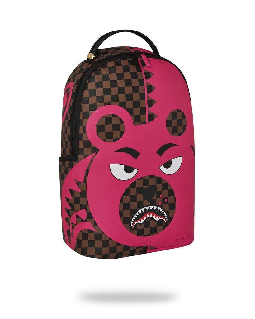 SPRAYGROUND PINK BEAR SHARK BACKPACK