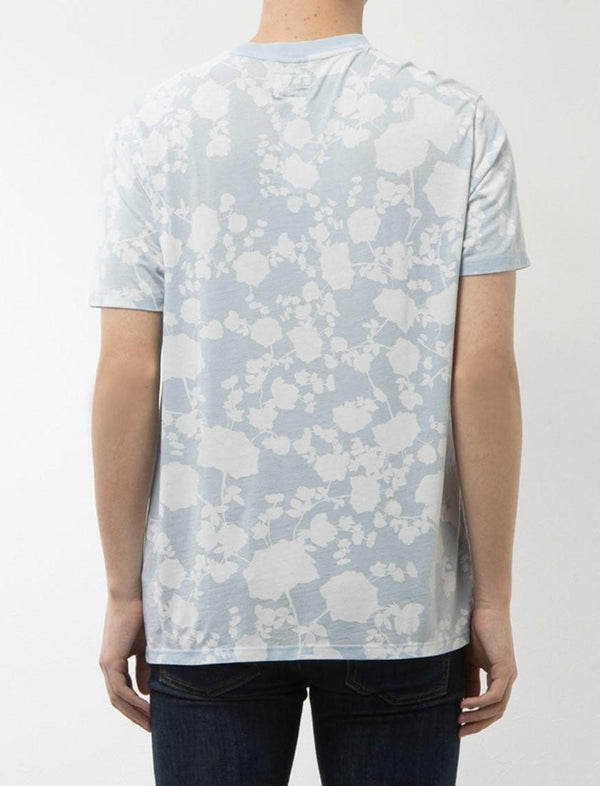 GUESS SS FLORAL BURNOUT CREW