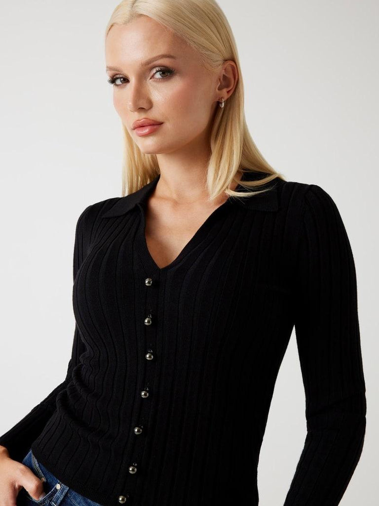 GUESS LS VN RIB MIRANDA SWTR