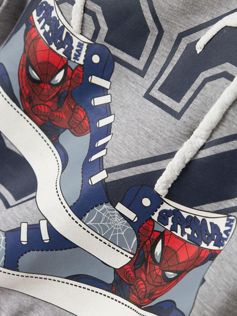 NAME.IT NMMADAM SPIDER NREG SWEAT BRU MAR