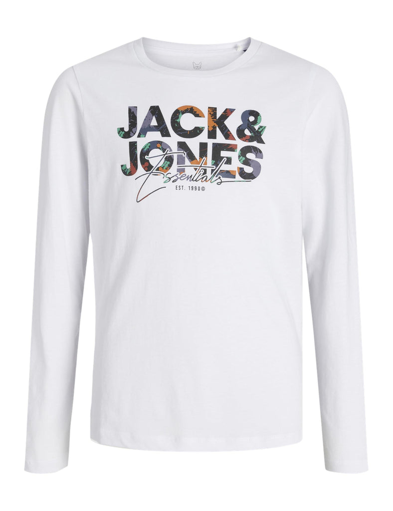 JACK JONES KIDS JJGEPLAS TEE LS CREW NECK MNI