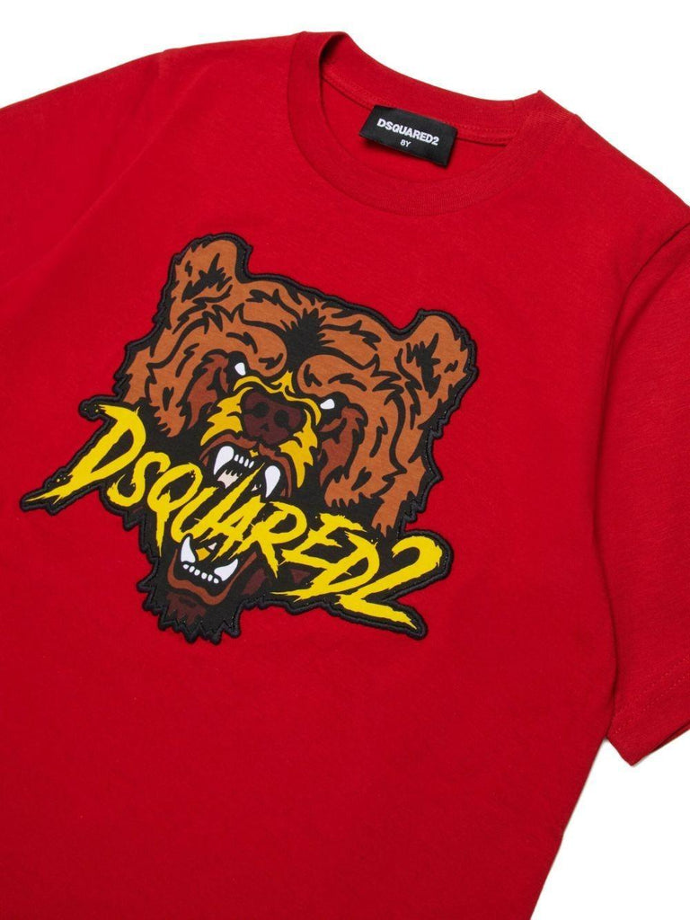 DSQUARED2 JUNIOR D2T1178U SLOUCH FIT T-SHIRT