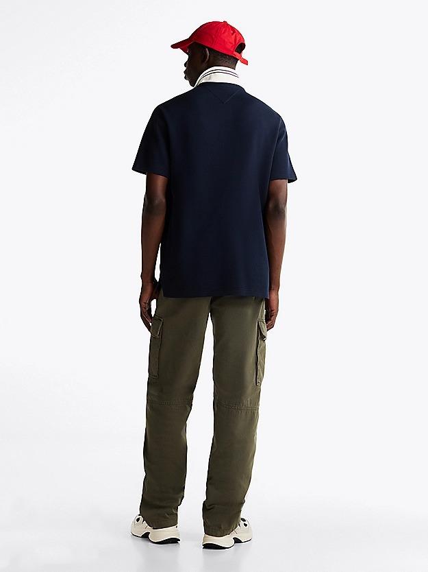 TOMMY JEANS TJM TIPPED LOGO POLO