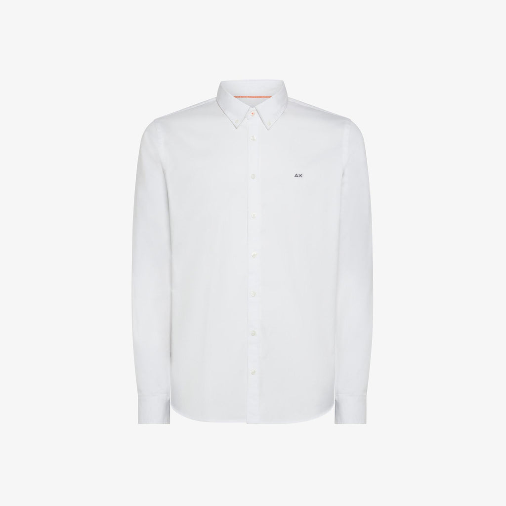 SUN68 SHIRT NEW OXFORD SMALL COLLAR B/D L/S