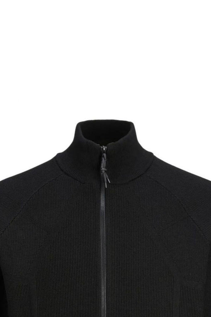 JACK AND JONES JCOALPINE ZIP KNIT HIGH NECK