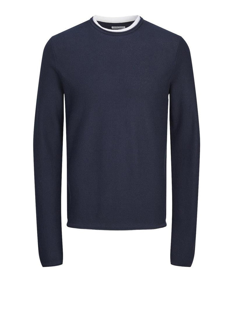 JACK AND JONES JJTWINN KNIT CREW NECK