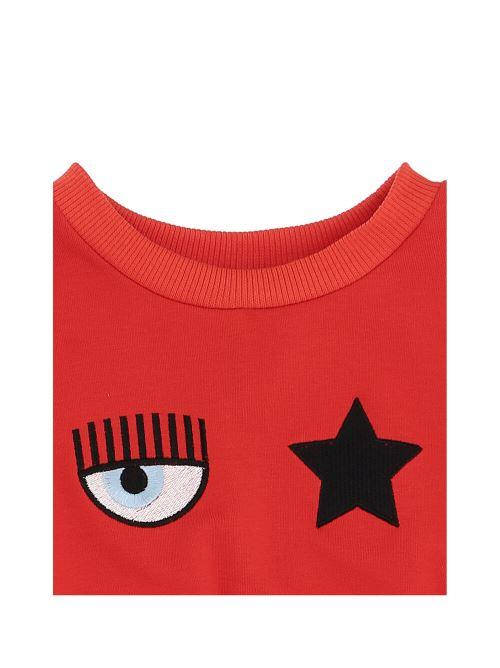 CHIARA FERRAGNI CREWNECK SWEATSHIRT FELPA