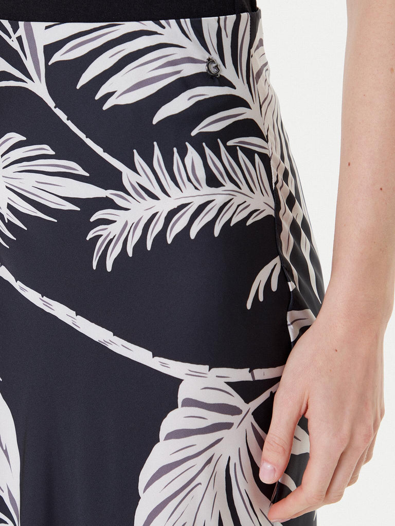 GUESS SIBILLA LONG SATIN SKIRT