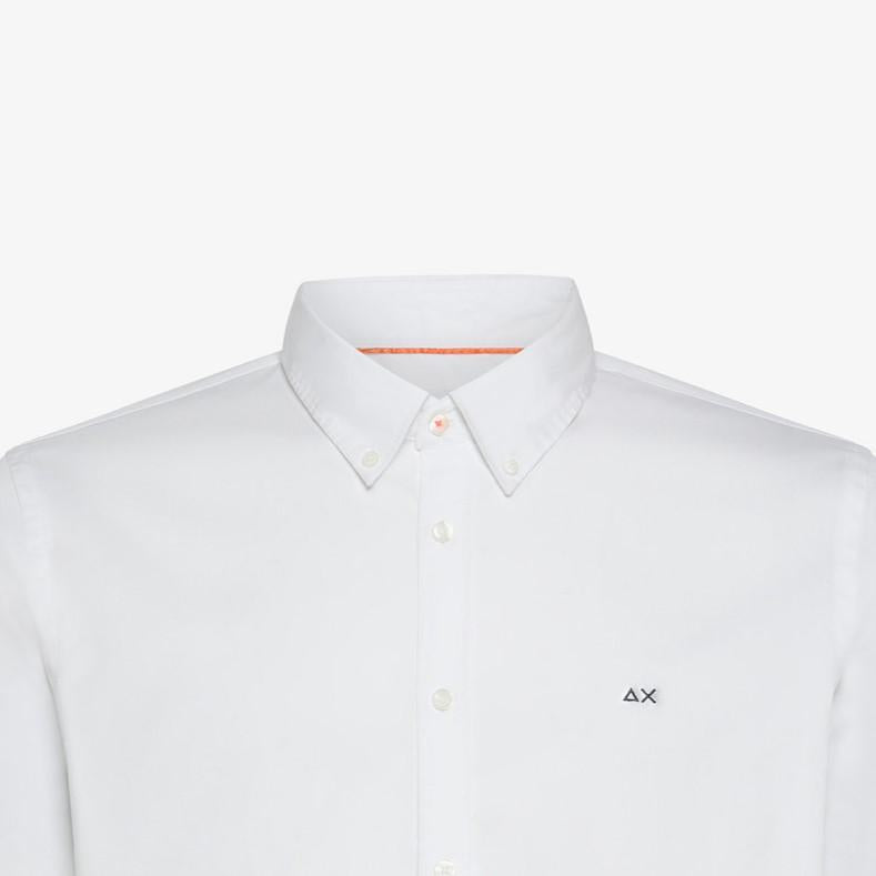 SUN68 SHIRT NEW OXFORD SMALL COLLAR B/D L/S
