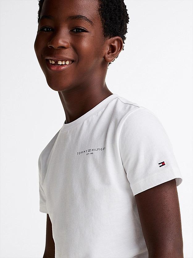 TOMMY HILFIGER U MINI CORP LOGO TEE SS