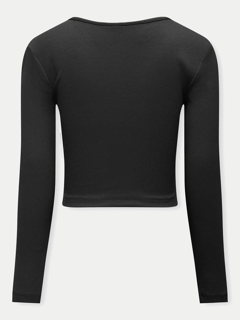 ONLY KIDS KOGNESSA LIFE L/S CUT OUT TOP BOX JRS