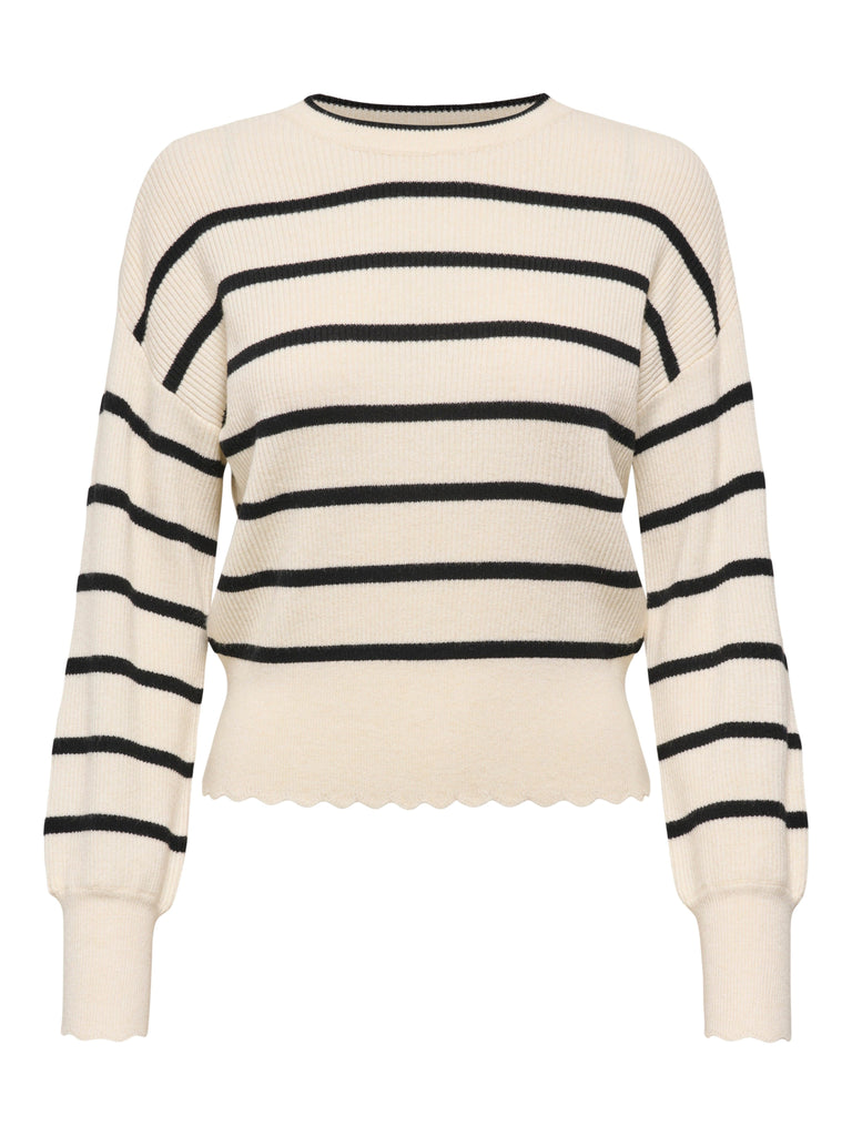 ONLY ONLIBI LIFE LS O-NECK KNT NOOS